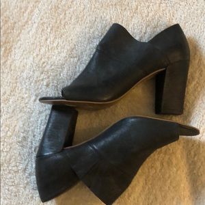 Adam Tucker peekaboo toe heels